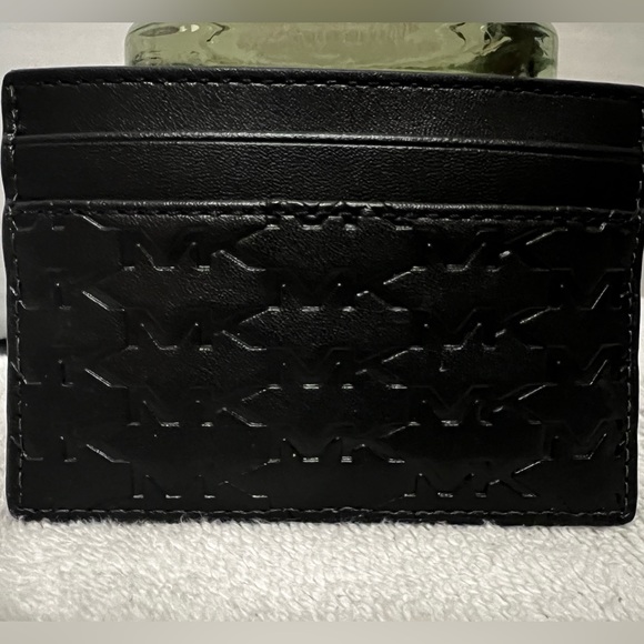 Michael Kors Black leather card wallet - Picture 4 of 5